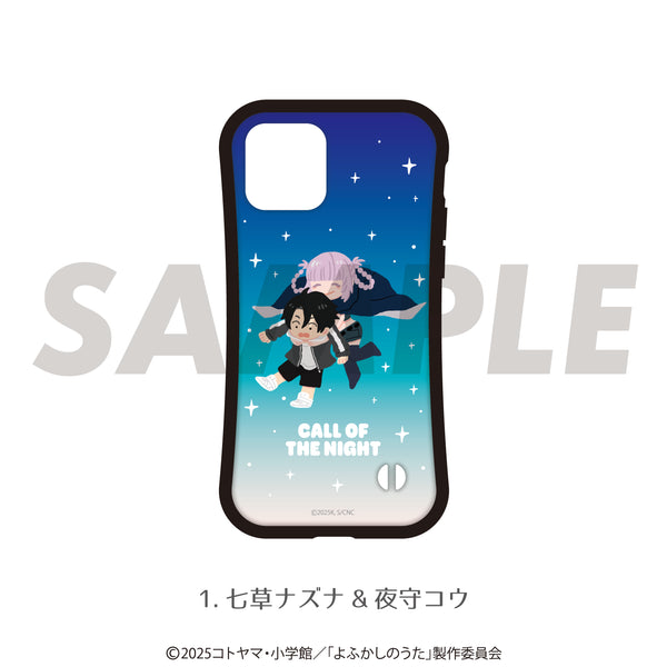『よふかしのうた』グリップスマホケース (描き起こし) 01.七草ナズナ&夜守コウ