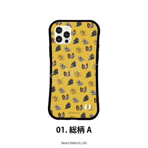 《哥吉拉系列》防滑手機殼 01. 全面印花A