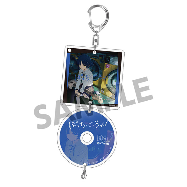『ぼっち・ざ・ろっく!』CDジャケット風アクリルキーホルダー 山田リョウ