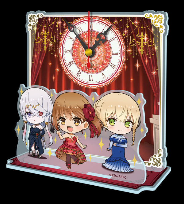 『ライザのアトリエ ~常闇の女王と秘密の隠れ家~』ぷちちょこミニアクリル置時計【ドレスver 】