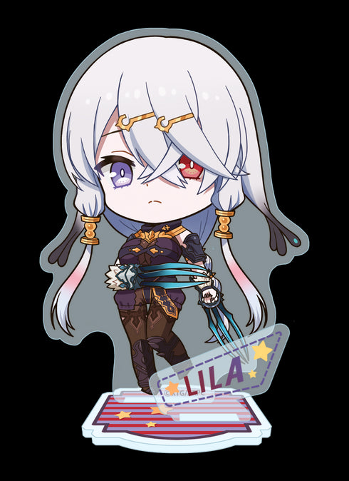 『ライザのアトリエ ~常闇の女王と秘密の隠れ家~』ぷちちょこアクリルスタンド【リラ・ディザイアス】