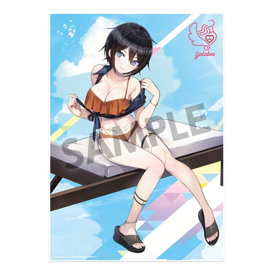 『ドルフィンウェーブ』ビジュアルアクリルプレート 住乃絵紫苑(水着)