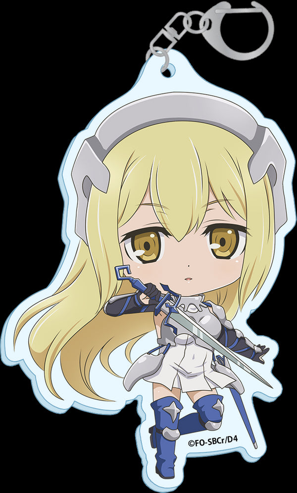 『ダンジョンに出会いを求めるのは間違っているだろうかIV』ぷちちょこアクリルキーホルダー【アイズ・ヴァレンシュタイン】