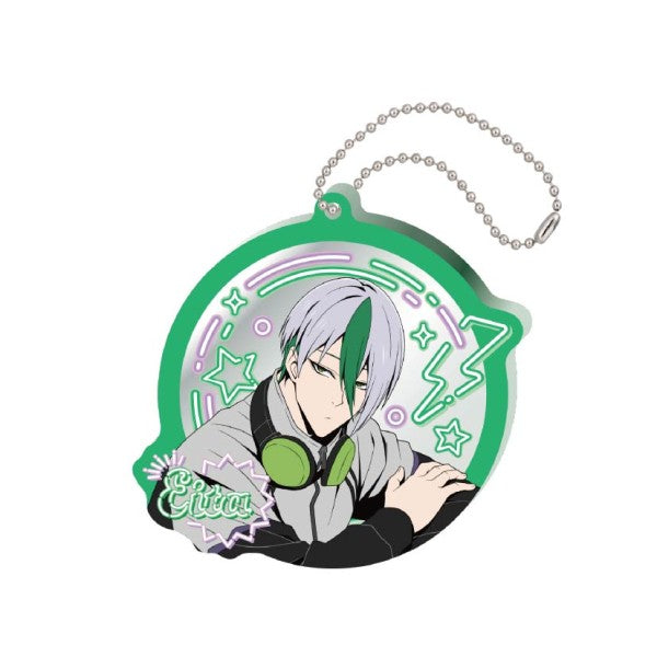 『ブルーロック』ネオンサイン風ミラーアクリルキーホルダー /(6)乙夜 影汰