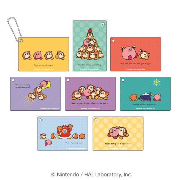 『星のカービィ』カービィ play with ワドルディ スクエアキーホルダーコレクション【1BOX 8箱入り】