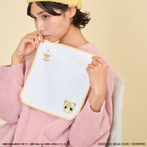 『お茶犬』ハンカチ ミン