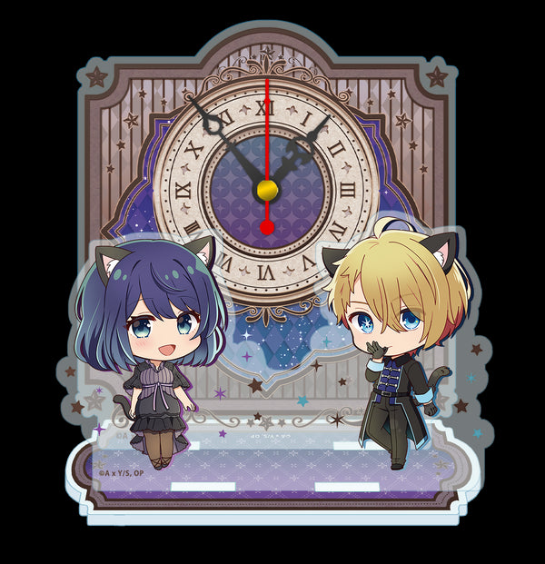 『【推しの子】』ぷちちょこミニアクリル置時計【アクア&黒川あかね】黒ドレス