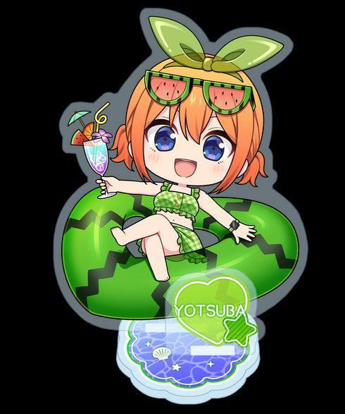 『五等分の花嫁∽』ぷちちょこアクリルスタンド【中野四葉】バカンスver.