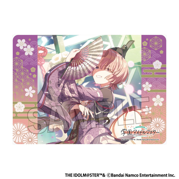『学園アイドルマスター イラストプレイマットNT 雪解けに 有村麻央』