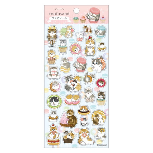 『mofusand』クリアシール /(8)