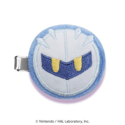 『星のカービィ』もふもふヘアクリップ /(11)メタナイト(フェイス)