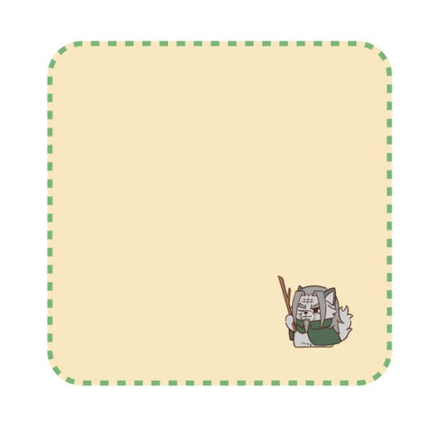 『ゴールデンカムイ』 どうぶつフォーゼ-はらっぱ- タオルハンカチ /(5)土方歳三