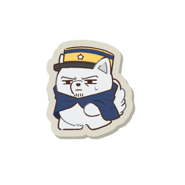"Golden Kamuy" Animal Fourze - Harappa - Embroidered Patch / (10) Sergeant Tsukishima