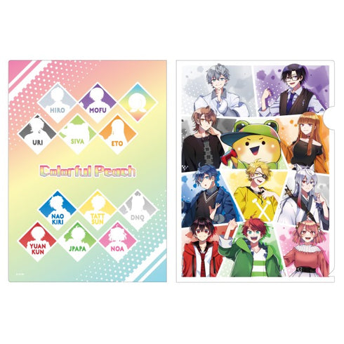 『カラフルピーチ』クリアファイル /(3)