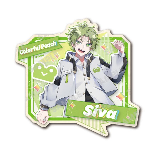 『カラフルピーチ』トラベルステッカー / シヴァ(2)