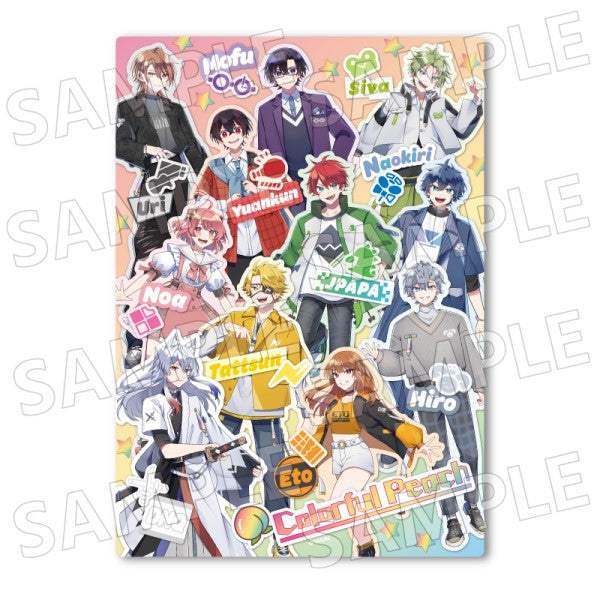 『カラフルピーチ』下じき /(5)