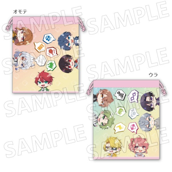 『カラフルピーチ』巾着 /(4)