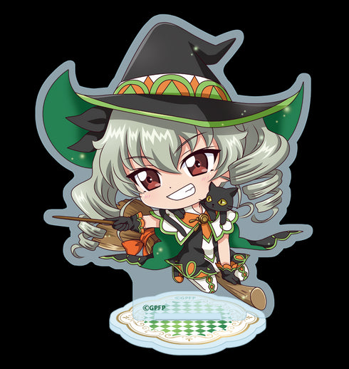 『ガールズ&パンツァー 最終章』ぷちちょこアクリルスタンド【アンチョビ】魔女ver.