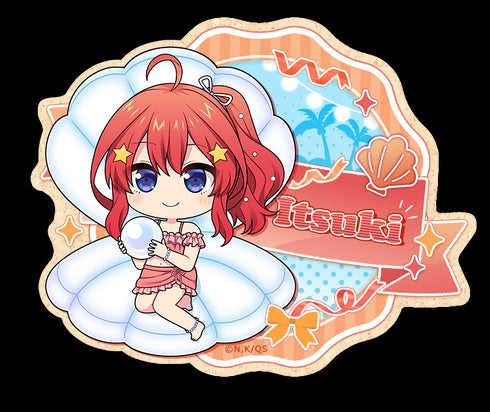 『五等分の花嫁∽』ぷちちょこステッカー【中野五月】バカンスver.