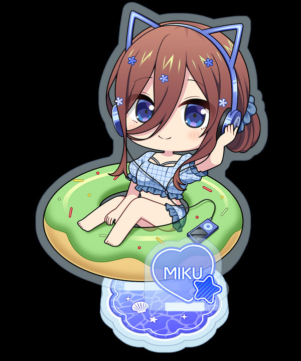 『五等分の花嫁∽』ぷちちょこアクリルスタンド【中野三玖】バカンスver.