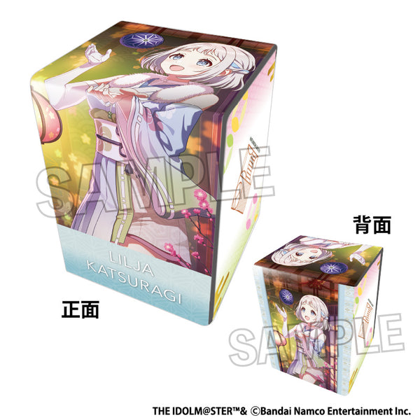 『学園アイドルマスター イラスト合皮製デッキケース 白線 '25ひな祭り 葛城リーリヤ』