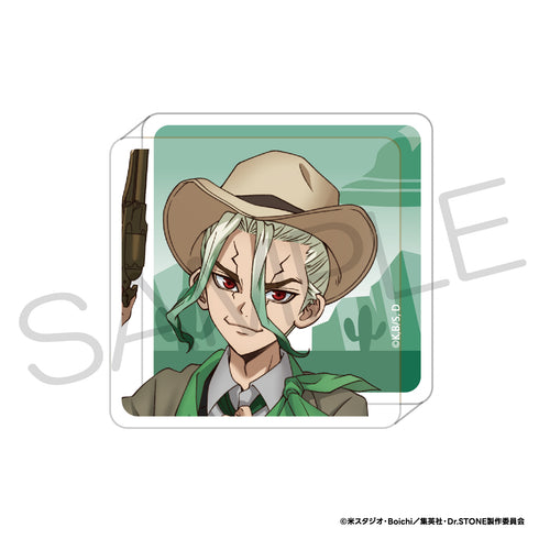 『Dr.STONE』miniアクリルブロック 西部劇ver. 石神千空