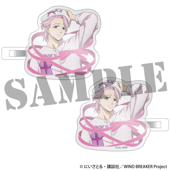 『WIND BREAKER』前髪クリップ2個セット<桐生 三輝> モード・リュバンver.