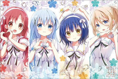 『ご注文はうさぎですか? BLOOM』ブシロード ラバーマットコレクション V2 Vol.849『チノ・マヤ・メグ・青山ブルーマウンテン』