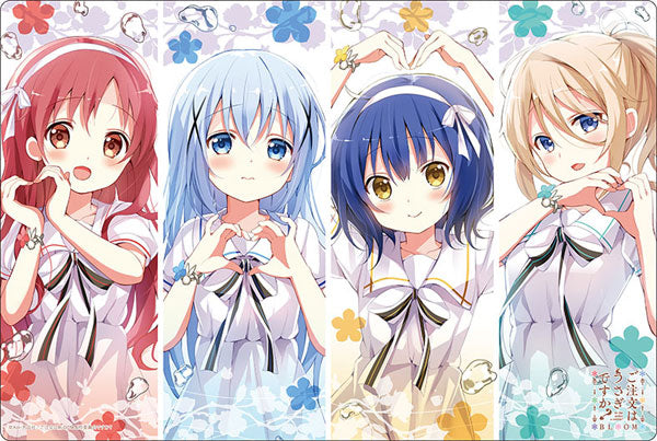 『ご注文はうさぎですか? BLOOM』ブシロード ラバーマットコレクション V2 Vol.849『チノ・マヤ・メグ・青山ブルーマウンテン』