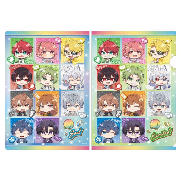 『カラフルピーチ』クリアファイル 喜怒哀楽シリーズ /(2)