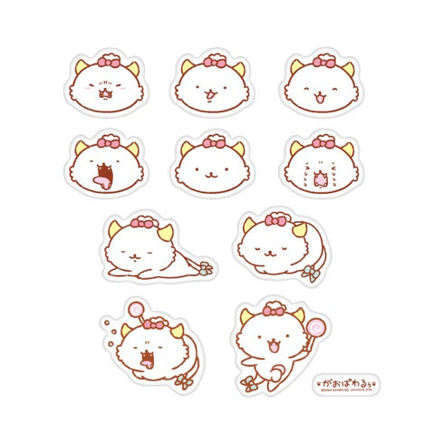 『がおぱわるぅ』マシュマロシール