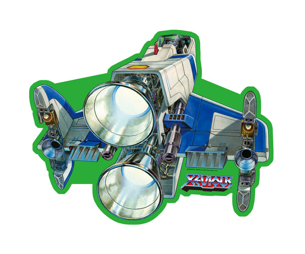 『ゼビウス』ダイカットマット ソルバルウ