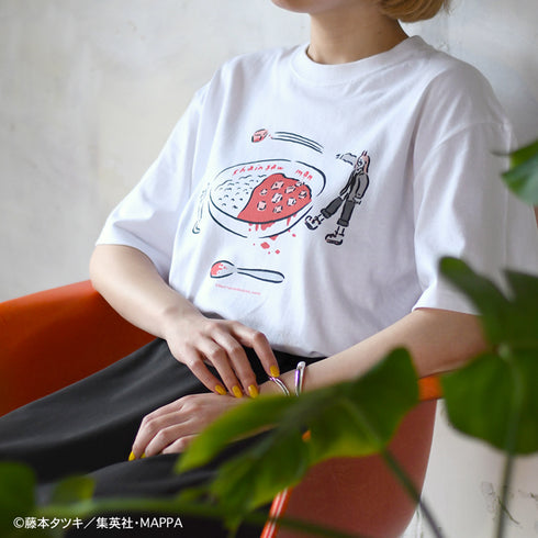 『チェンソーマン』イラストレーター鬼頭祈コラボ ビッグTシャツ(パワー)