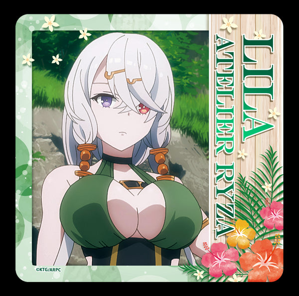『ライザのアトリエ ~常闇の女王と秘密の隠れ家~』ラバーマットコースター【リラ・ディザイアス】水着ver