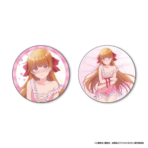 『幼馴染とはラブコメにならない』BIG缶バッジ2個セット【火威 灯】