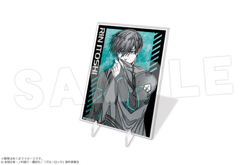 "Blue Lock" Sui-Sai Touch Panel Stand Mini: Rin Itoshi
