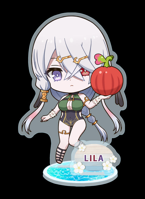 『ライザのアトリエ ~常闇の女王と秘密の隠れ家~』ぷちちょこアクリルスタンド【リラ・ディザイアス】水着ver