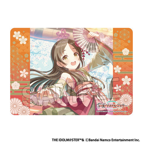 『学園アイドルマスター イラストプレイマットNT 雪解けに 倉本千奈』