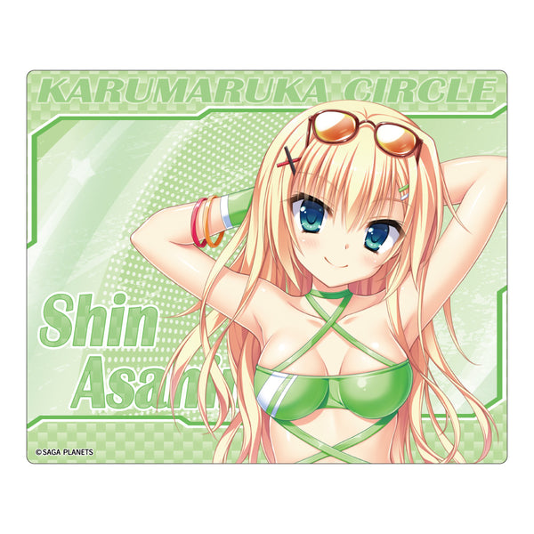 『カルマルカ*サークル』描き下ろし マウスパッド 朝比奈晴 RQver.