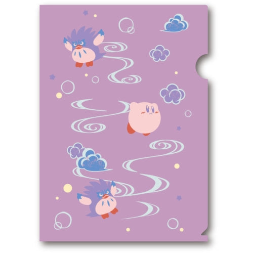 『星のカービィ』クリアファイル ふわふ和コレクション /(9)流水文(クー)