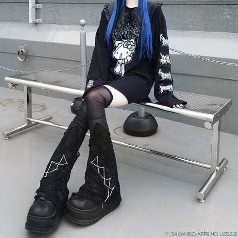 『サンリオキャラクターズ』QOOZA × HELLO KITTY / KITTYコラボ L/S TEE