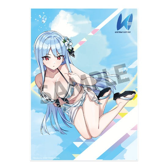 『ドルフィンウェーブ』ビジュアルアクリルプレート 永雪氷織(水着)