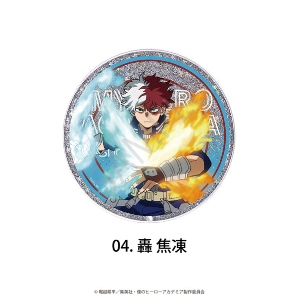 "My Hero Academia" Glitter Coaster 04. Shoto Todoroki