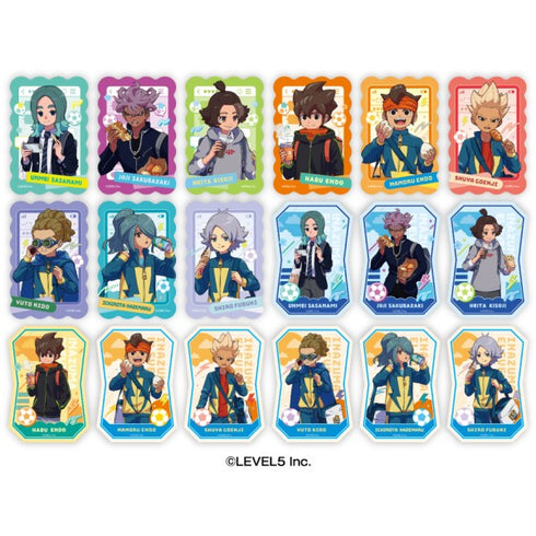『イナズマイレブン 英雄たちのヴィクトリーロード』ダイカットステッカーコレクション【1BOX 9パック入り】