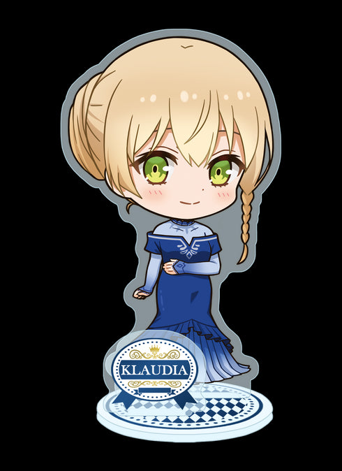 『ライザのアトリエ ~常闇の女王と秘密の隠れ家~』ぷちちょこアクリルスタンド【クラウディア・バレンツ】ドレスver