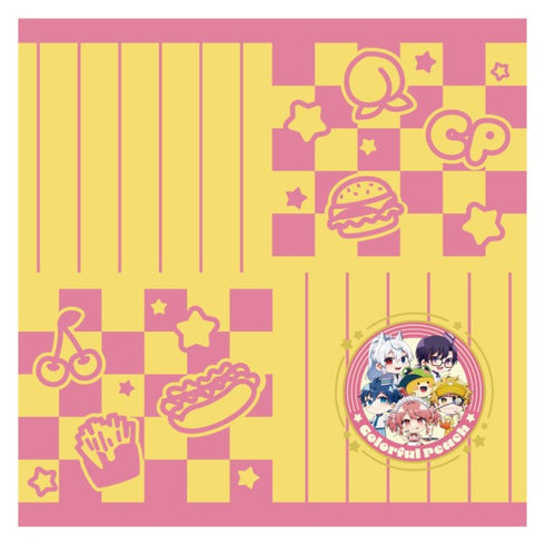 『カラフルピーチ』ハンドタオル ダイナー /(2)