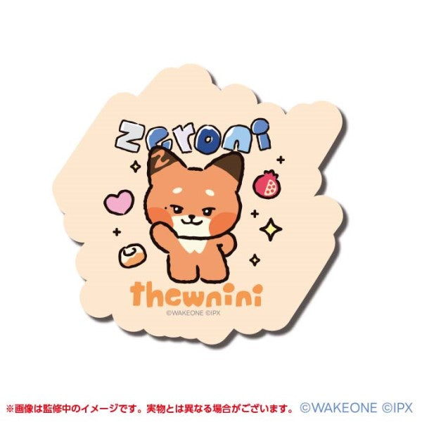 『zeroni』ダイカットステッカーミニ /(4)thewnini