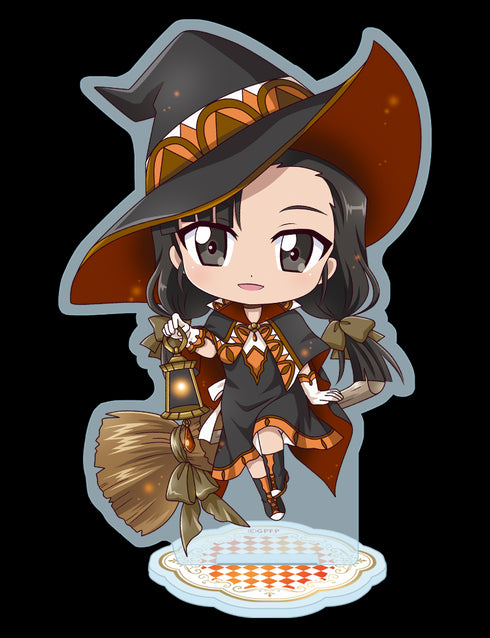 『ガールズ&パンツァー 最終章』ぷちちょこアクリルスタンド【西絹代】魔女ver.