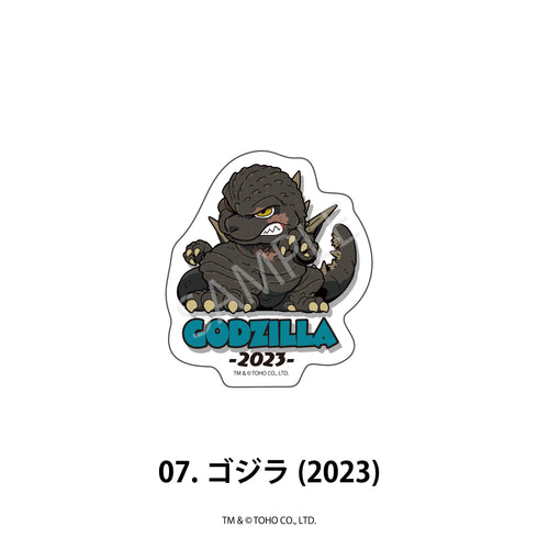 《哥吉拉系列》鏤空貼紙 07.哥吉拉(2023)