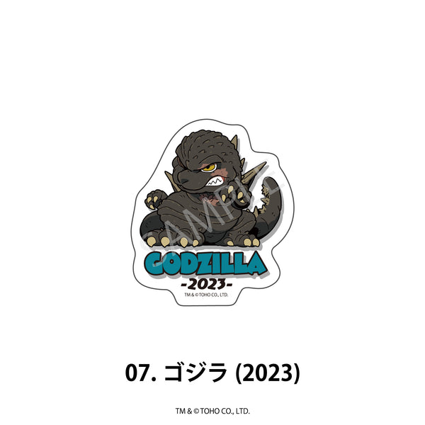 《哥吉拉系列》鏤空貼紙 07.哥吉拉(2023)